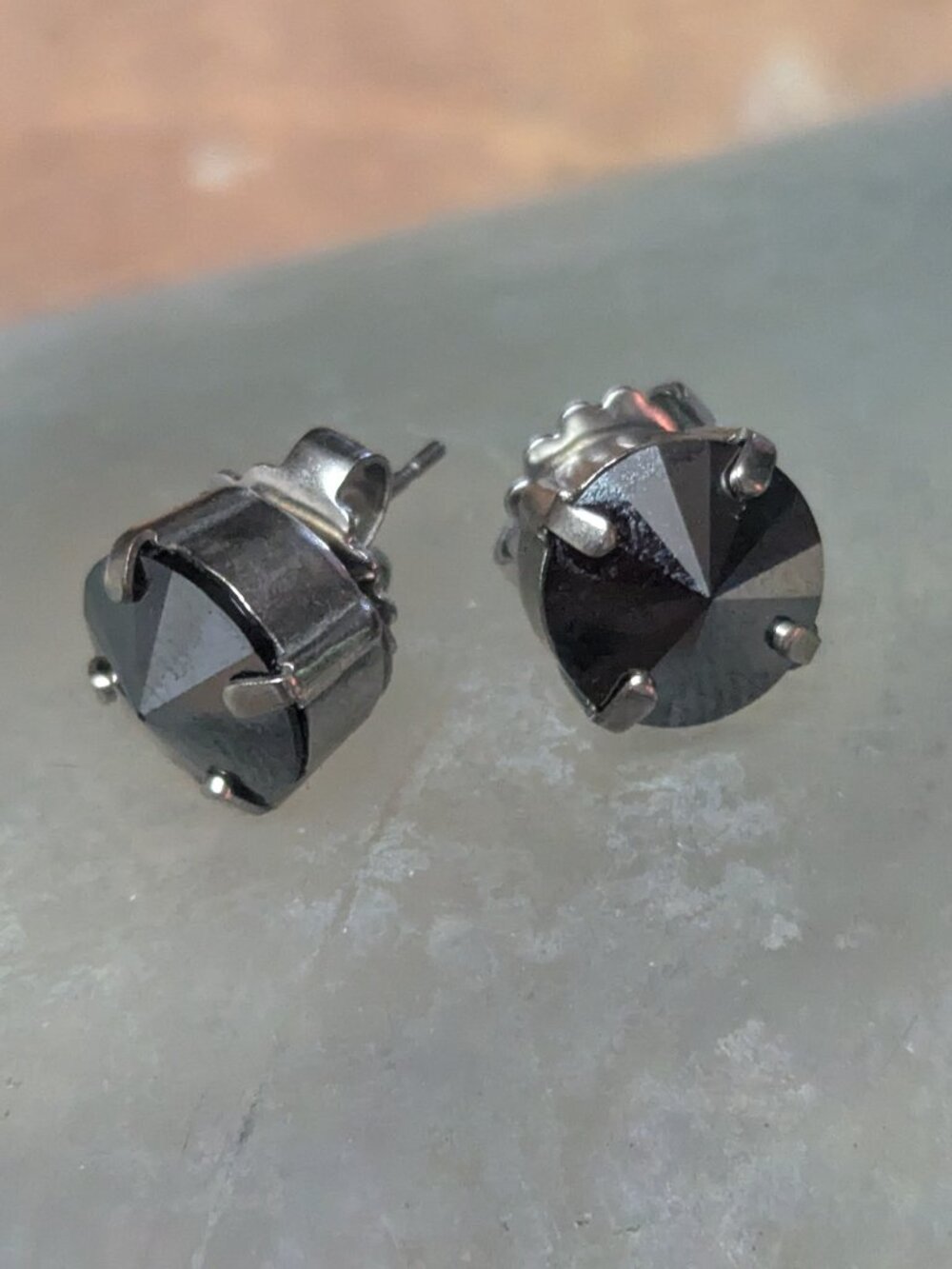 Sorrelli Stud Earrings evening moon palladium - Picture 3 of 7
